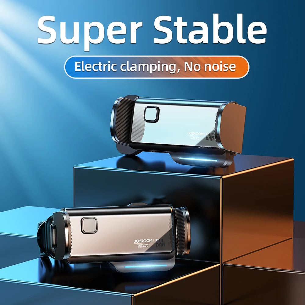 Car Phone Holder Smart Electric Locking Air Vent Clip Mobile Phone Mount Bracket Stand Autoinduction for iPhone Mini Smart