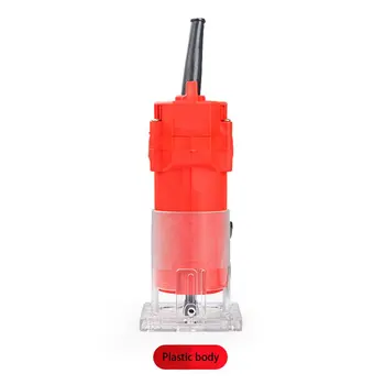

33000rpm Woodworking Electric Trimmer Wood Milling Engraving Slotting Trimming Machine Hand Carving Machine Wood Router