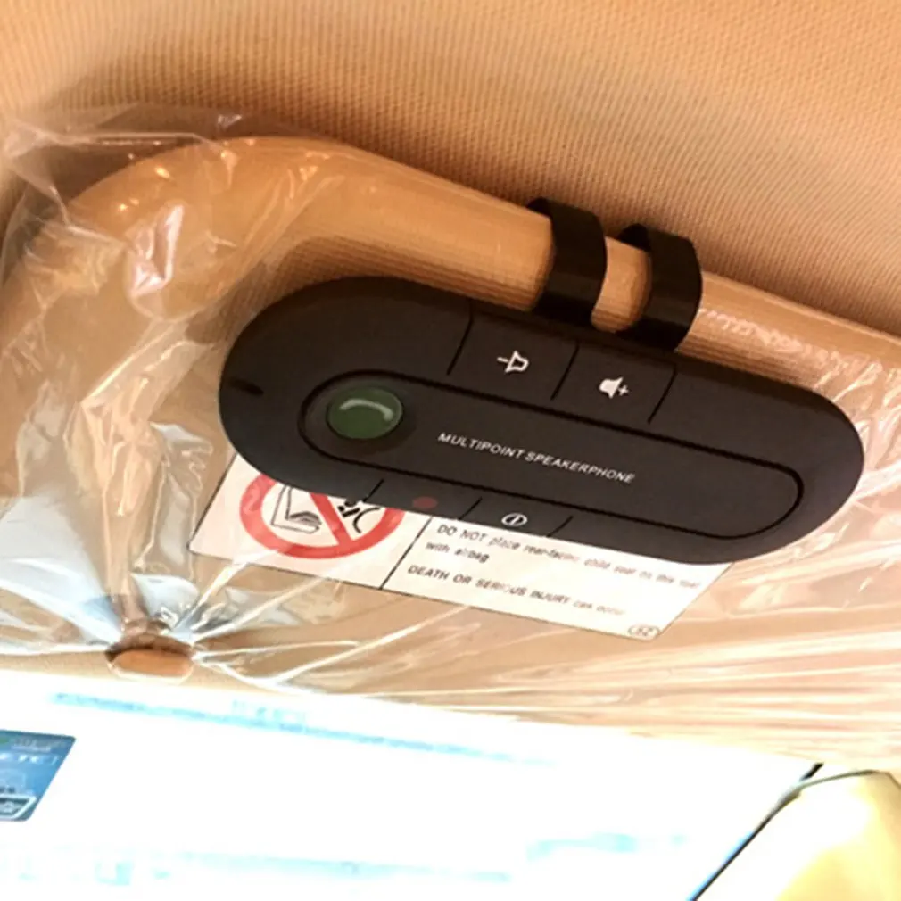 BT501 USB B-T Handsfree автомобильный комплект беспроводной динамик телефон MP3 музыкальный плеер Солнцезащитный козырек клип динамик телефон Hands-Free
