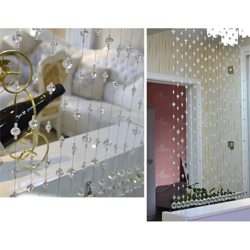 1 шт. стеклянные хрустальные бусины Фотофон для свадебной фотосъемки|Занавеска| |