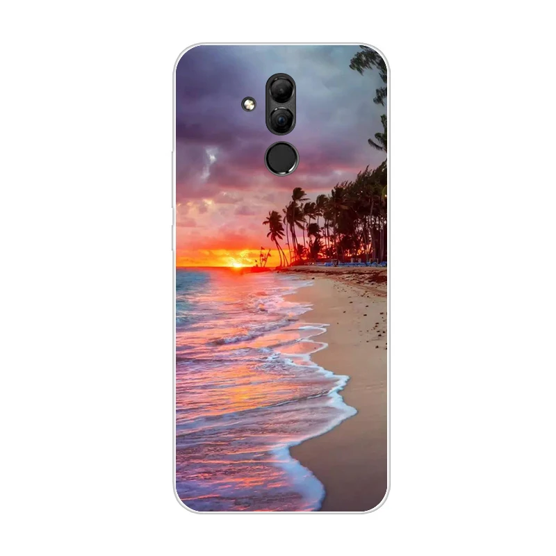 Темный хаки Чехол для huawei mate 20 Lite, 6,3 Мягкий силиконовый чехол из ТПУ для huawei mate 20 Lite mate 20 Lite mate 20 Lite, Модный чехол - Цвет: Темный хаки