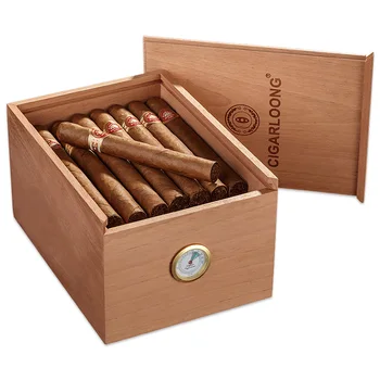 

Cigar humidor mellow cedar large capacity humidor humidor cabinet cigar case