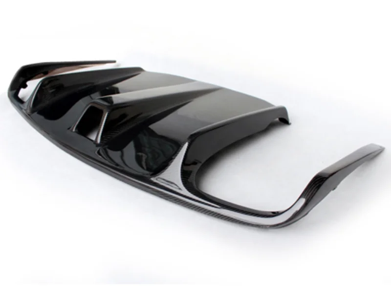 Карбоновый задний диффузор для автомобиля, спойлер для Mercedes Benz W207 C207 Coupe, 2 двери, E63 AMG, только трансформируемая 2009-2012 двухсторонняя антенна