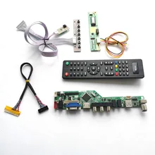 Для LP156WH1-TLA1/TLA3 1CCFL 30Pin LVDS VGA HDMI AV USB RF T. V56 плата контроллера ЖК-дисплей панель дистанционного управления+ инвертор+ клавиатура комплект