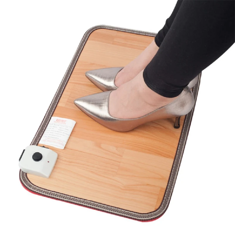 

SF-1,Foot Feet Warmer Electric Heating Mat Office Warm Feet Thermostat Heating Pad Home Heated Floor Carpet