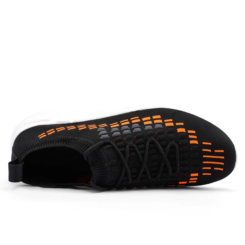 Hemmyi/2019 г. Демисезонная Мужская обувь Flyknit кроссовки дышащие Нескользящие мужские