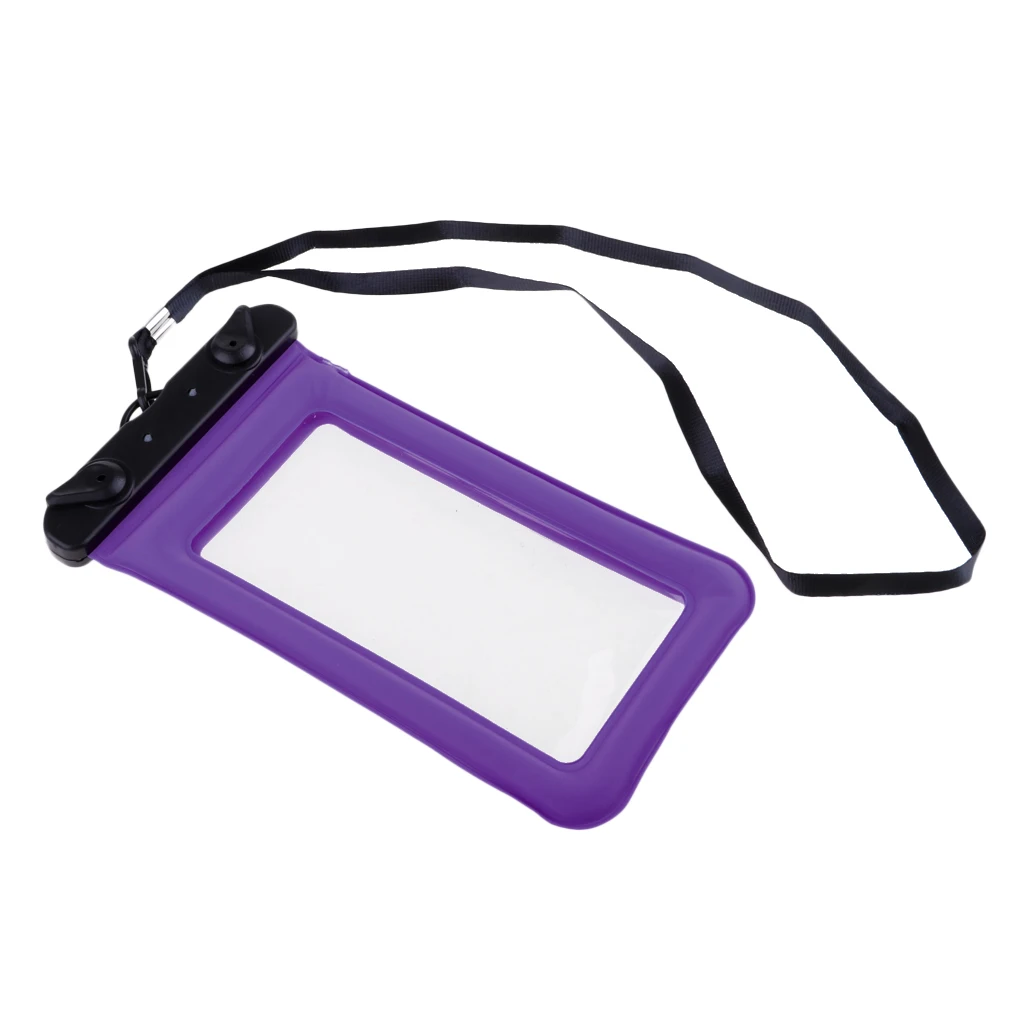 Waterproof Mobile Phone Bag Case Floating Air Bag Design Neck Strap Universal 6 Inches Phones Diving Equpment Set