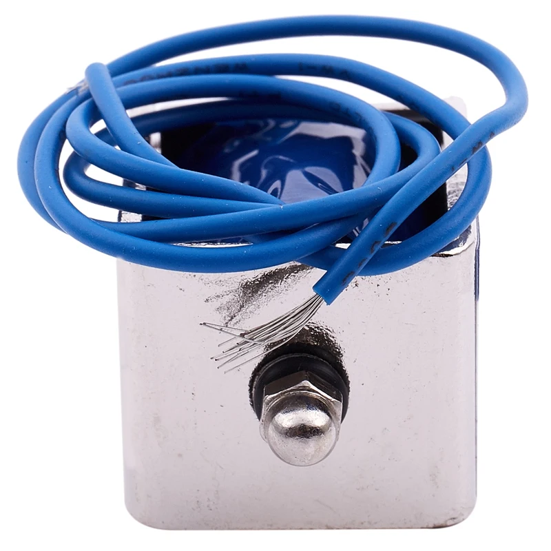DC 12V 2A Тяговый линейный Электромагнит 10 мм 20N