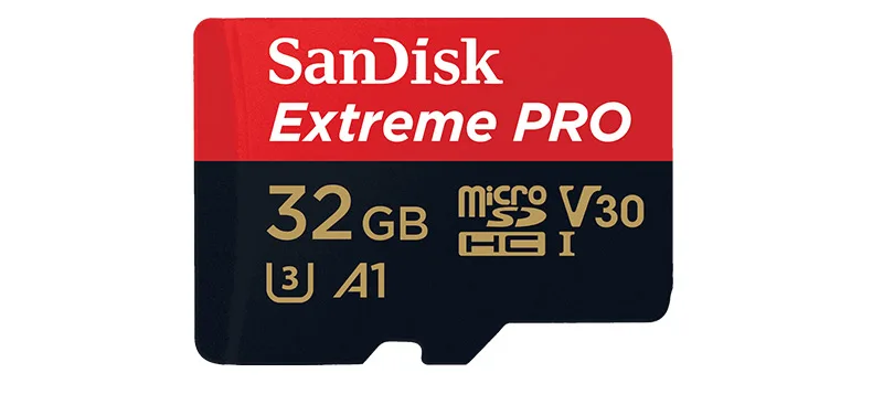 Двойной Флеш-накопитель SanDisk Extreme Pro Micro SD карты 128 ГБ 256 Гб 400 ГБ 512 Гб 64 Гб U3 A2 SDXC V30 32 Гб A1 SDHC модуль памяти TransFlash, TF карта с адаптером SD