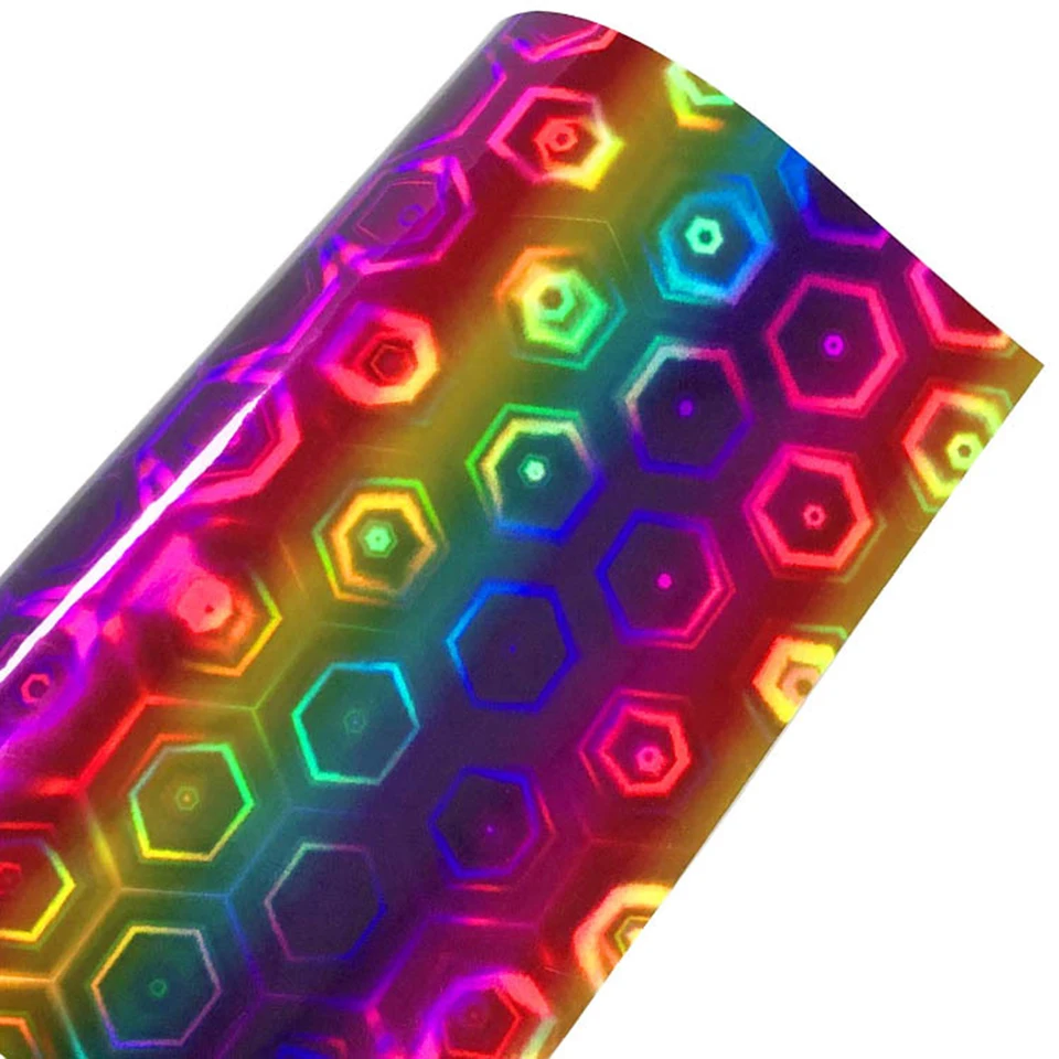 Holographic Sparkle Rainbow Adhesive Craft Vinyl Indoor Craft Cricut Cup Decals 