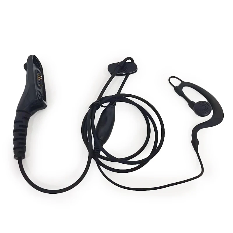 PTT Earpiece Headset Mic for Motorola 