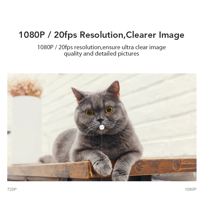 Новый оригинальный Xiaomi Mijia 1080P ip-камера 130 градусов FOV ночного видения 2,4 ГГц двухдиапазонный WiFi Xiaomi домашний комплект монитор безопасности