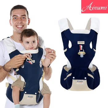

Ergonomic High Quality With Hat Baby Carries Sling Front Facing Kangaroo Backpack Baby Travel Carriers Wrap Hip Seat