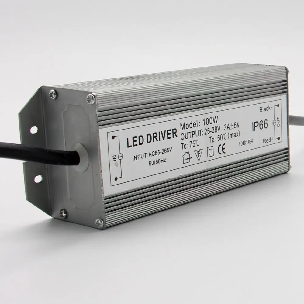 Светодиодный Питание Водонепроницаемый светодиодный чип светодиодный драйвер Switching10W 20 Вт 50 Вт 100 Вт светодиодный трансформаторы систем освещения для Светодиодный прожектор чип лампочки