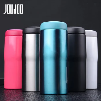 

JOUDOO 280/350ml Mini Thermos Cup Double Wall Vaccum Flasks 304 Stainless Steel Thermocup Insulated Hot Water Bottle 35