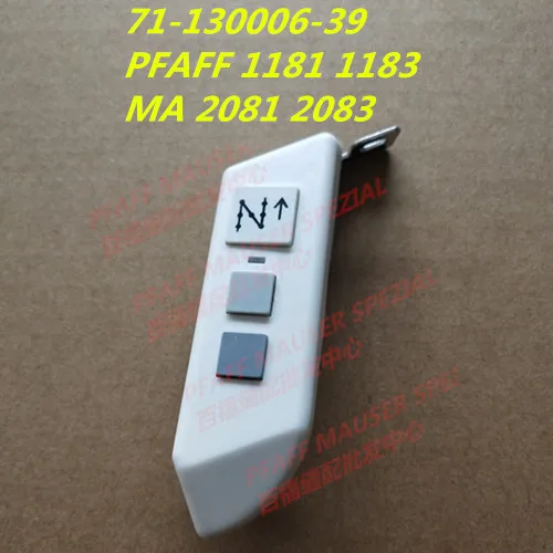 

Sewing accessories PFAFF 1181 1183 MA2081 2083 Pushbutton switch 71-130006-39