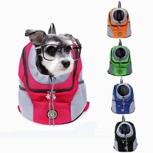 Уличная Сумка-переноска для собак, передняя сумка, новинка, два плеча, портативный рюкзак для путешествий, сетчатый рюкзак, голова