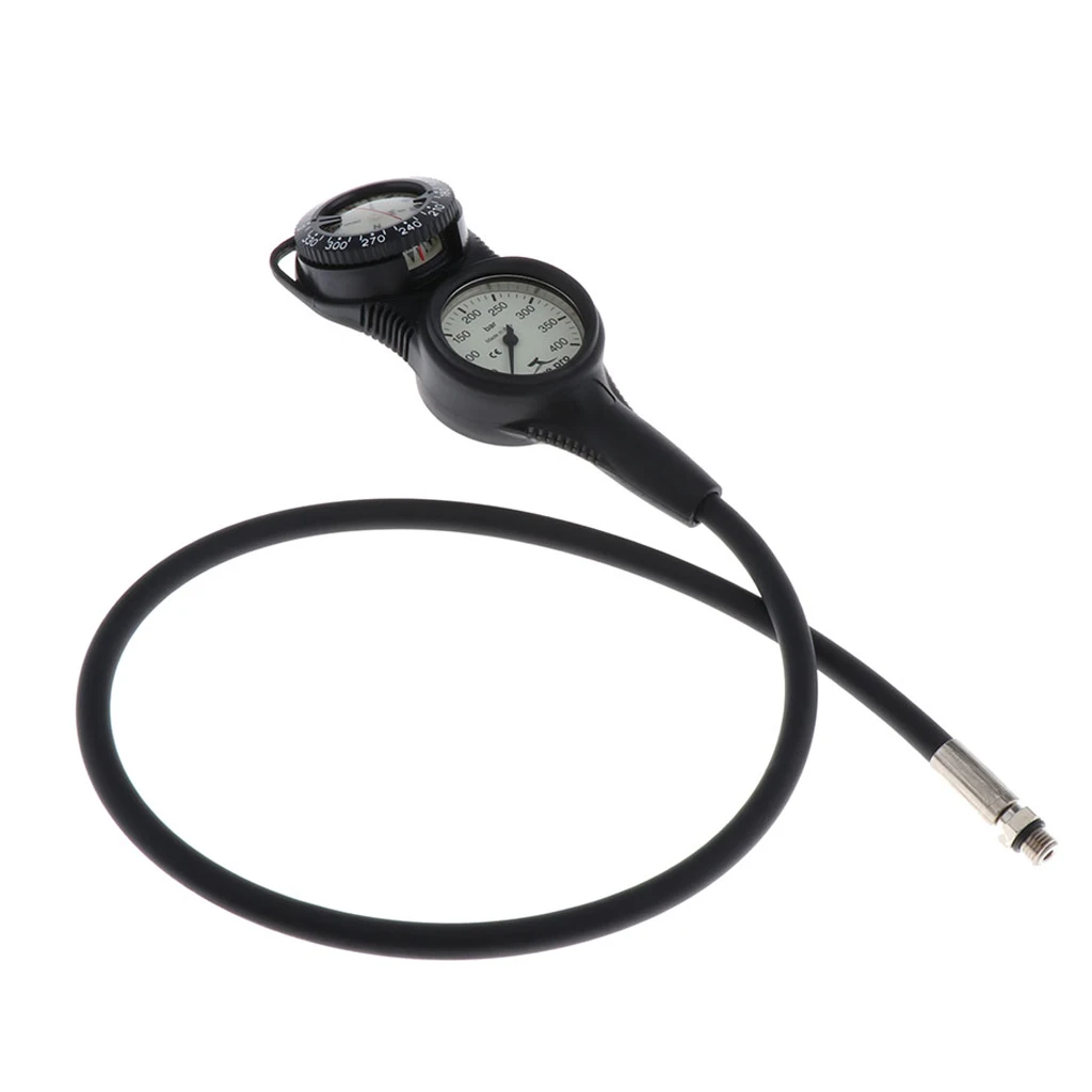 

Portable Diving Console With Two Instruments, Manometer, And Hose