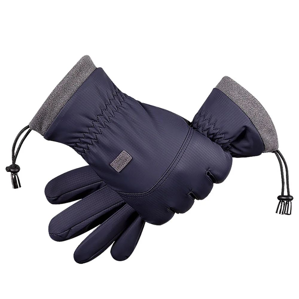 

Winter Cycling Gloves Bicycle Warm Touchscreen Full Finger Gloves Waterproof Outdoor Bike Skiing Motorcycle Riding Gloves