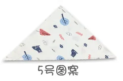 1 шт. нагрудники для малышей Smock Infant Burp Cloths мультфильм слюнявчик полотенце детские принадлежности для еды мягкие детские вещи - Цвет: 5