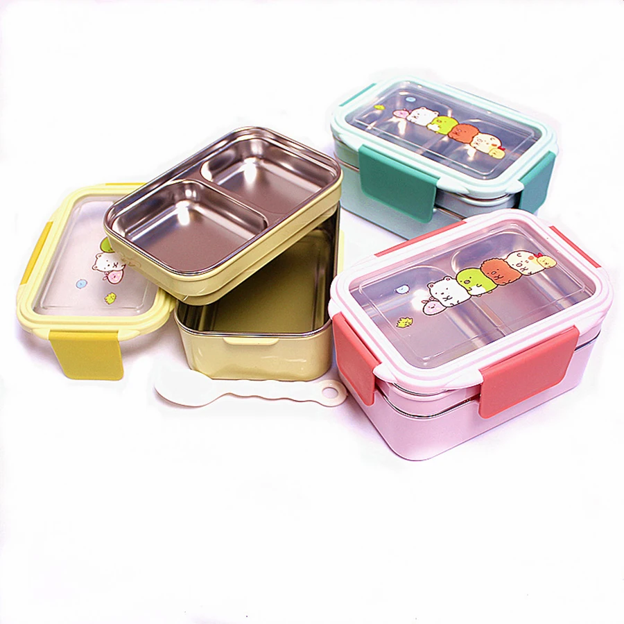 Buy Wholesale China Students Stainless Steel Insulated Lunch Boxes Kids  Cartoon Compartment Lunch Container & Kids Stainless Steel Lunch Boxes at  USD 7