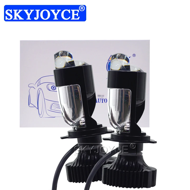 SKYJOYCE Новинка H4-3 Светодиодная лампа для объектива проектора комплект