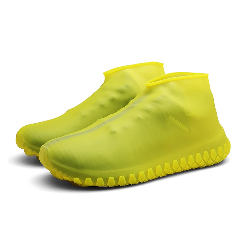 Y Overschoenen Чехлы для обуви многократного применения пылезащитный дождевик зима шаг в обуви Водонепроницаемые силиконовые чехлы для обуви - Цвет: Y