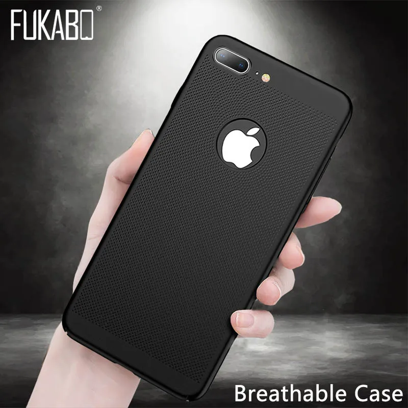 

Ultra Slim Shockproof Case For iPhone X XR XS MAX 7 8 Plus High Quality Breathable Cases For iPone 5 5s se 6 6s Plus Back Cover