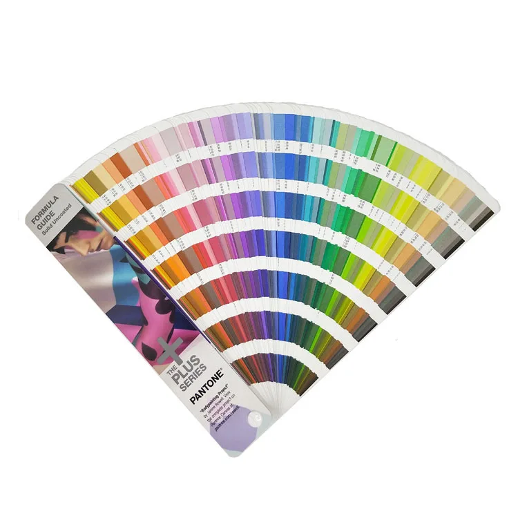 Бесплатная доставка 1867 одноцветная серия Pantone Plus формула цвета руководство чип