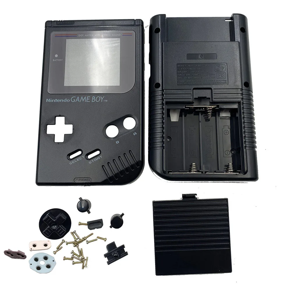 High Quality Housing Shell Replacement For Gameboy GB GBP Classic Console  With Buttons and Conductive Pads
