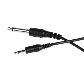 

Shielded 3.5mm 1/8" to 6.3mm 1/4" Male Jack Audio Cable 4M for iPod MP3 Pickup