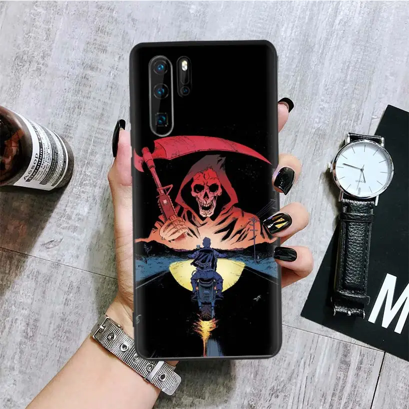 Американский ТВ сыновья анархия черный чехол для телефона huawei mate 30 20 10 P30 P20 P10 Pro Lite P Smart Z Роскошный чехол She - Цвет: BA007-9
