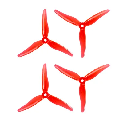 20 шт/10 пар Gemfan Hurricane 51466 tri-blade пропеллер реквизит для 2306 2207 мотора RC FPV Multirotor 3 Лопасти CW CCW пропеллер - Цвет: Red