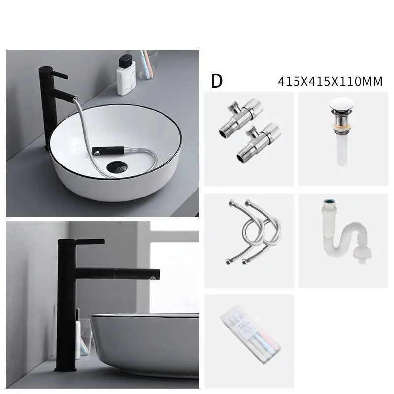 MODEL G Bacia Lavagem Bagno Lavabo Sobre Encimera Para Umywalka Nablatowa De Waschbecken Туалет Pia Cuba Banheiro раковина для ванной комнаты - Цвет: MODEL G