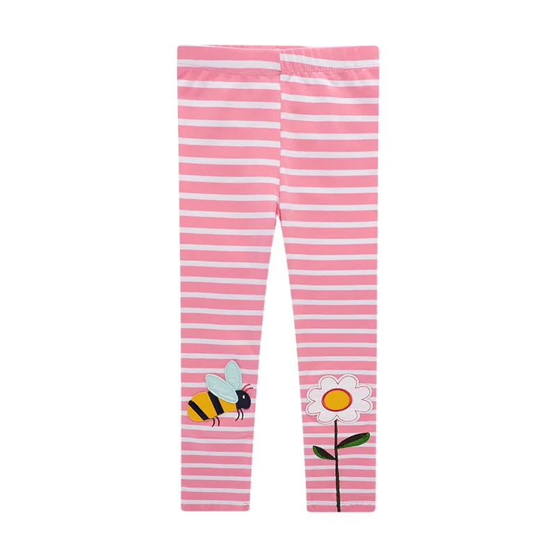 JM1205 Girls Cartoon Pants Kids Spring Autumn Leggings Baby Long Trousers Girls Skinny Pants Cotton Leggings Unicorn Leggings for Girls - Цвет: JM1205