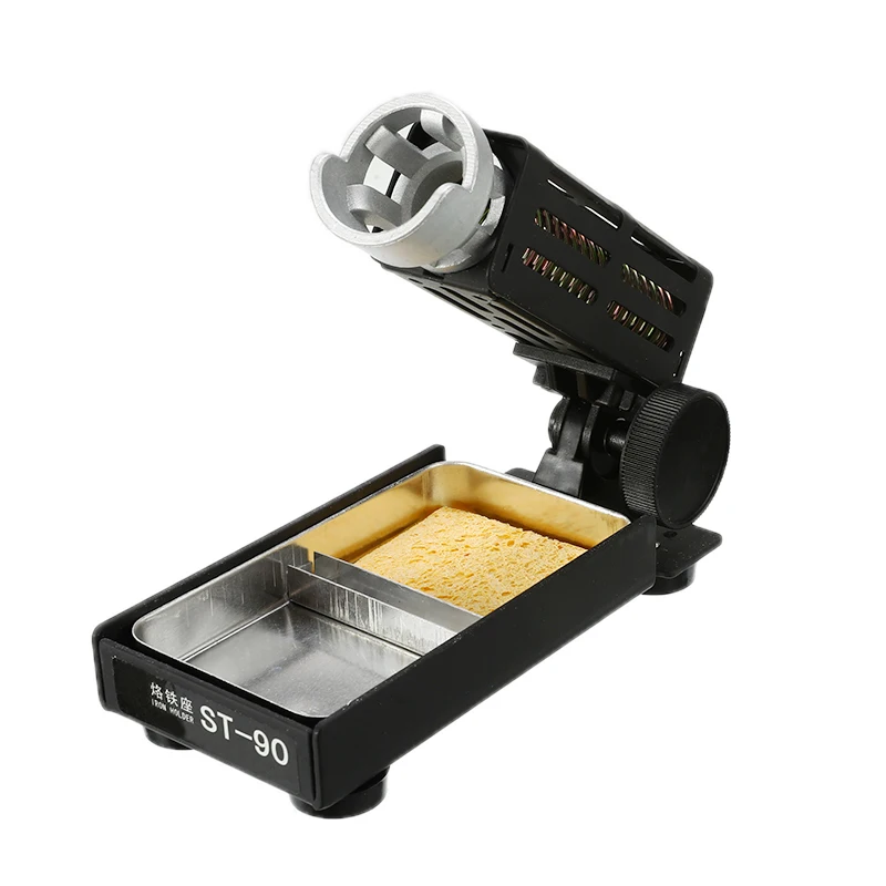 1 шт. ST-91V ST-90 ST-91M ST-95 пайки железная подставка станция металлическое основание железная стойка для T12 запайка паяльник советы держатель - Color: ST-90
