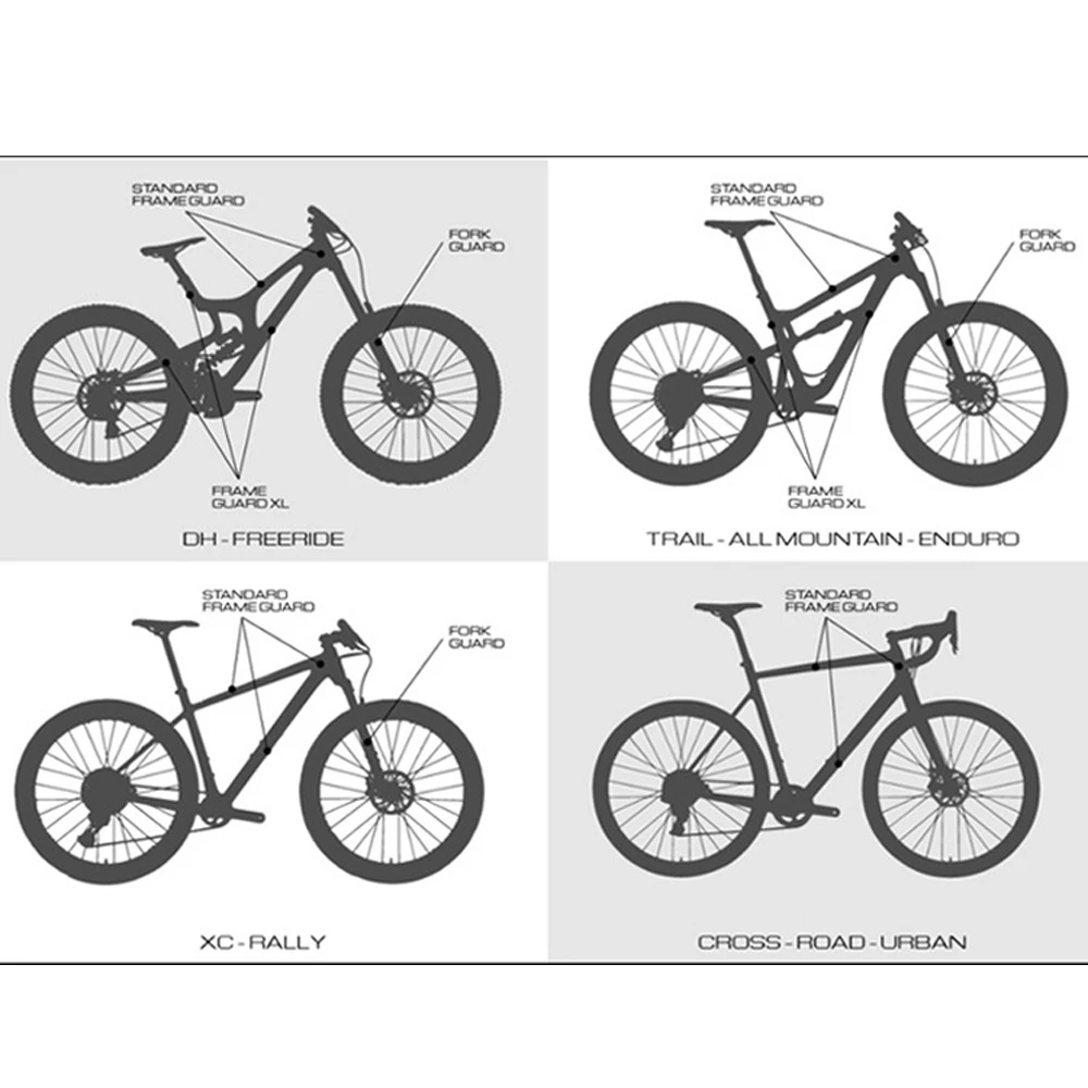 3D дорожный велосипед Пастер рама устойчивый к царапинам протектор MTB велосипед лучшие клеевые съемные наклейки противоскользящая защитная рамка Крышка