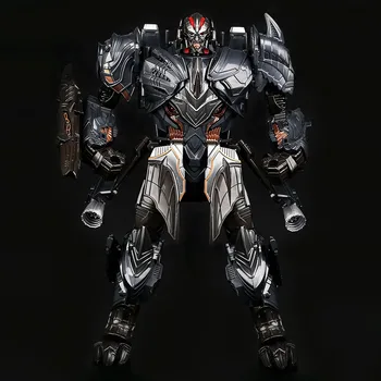 

Black wattle shark magnified alloy leader class deformation toy King Kong Auto man robot Megatron Decepticon