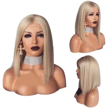 Парики короткие прямые синтетические волосы полные парики для женщин термостойкие объемные синтетические волокна TZC99