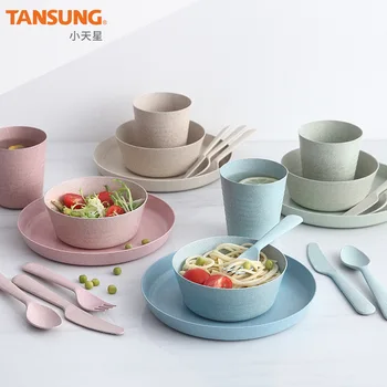 

Wheat Straw Tableware Wheat Straw Tableware Set