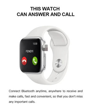 

T500 Bluetooth Call Smart Watch Heart Rate Monitor Iwo 8 Lite Smartwatch for Android IPhone Xiaomi Phone PK IWO 8 Fashion watch