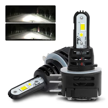 

Car H15 LED Bulb Headligh 50W 14000LM Wireless Car Headlight Lamp 12V/24V Conversion Driving Light 6000K White For VW Audi BMW