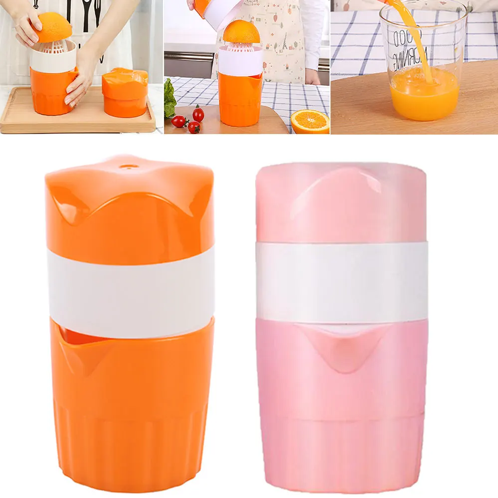 Portable Manual Lid Rotation Citrus Juicer Hand Press Juicer Tool