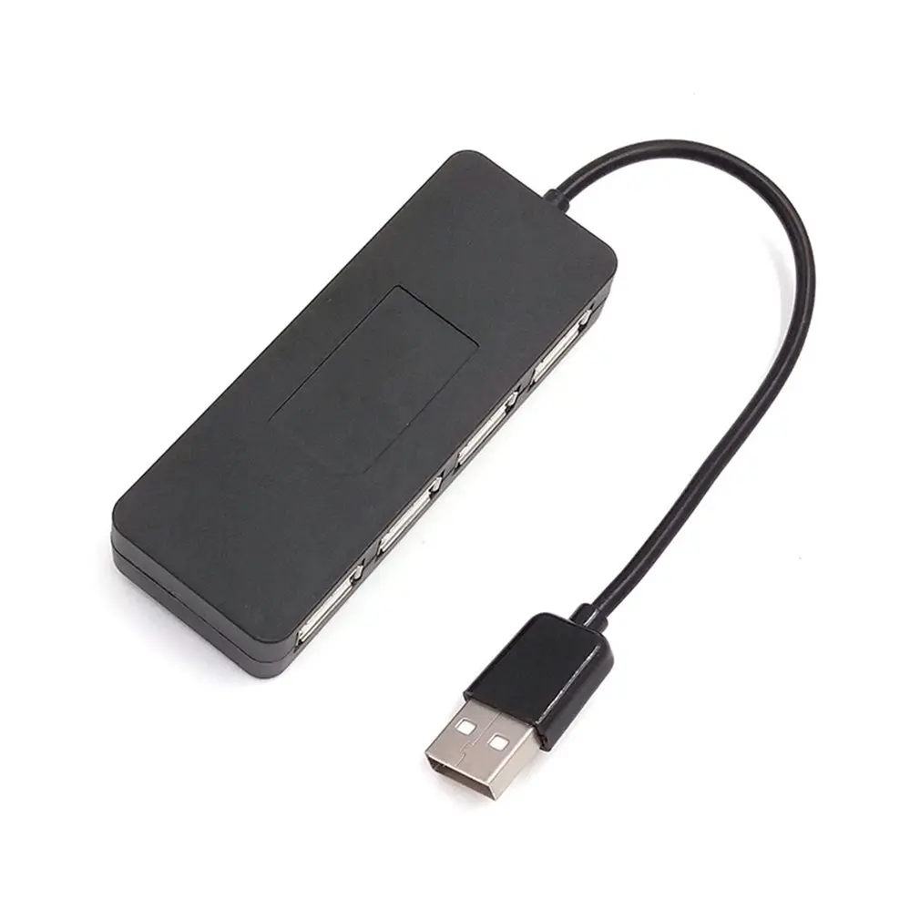 4 порта USB 2,0 концентратор с автономным переключателем вкл/выкл тонкий компактный USB хаб расширения/сплиттер для U-disk Card Reader