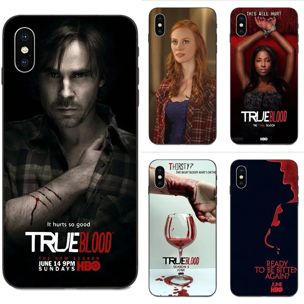 Постер True Blood новые персонализированные аксессуары для телефонов Apple iPhone 4 4S 5 5S SE 6