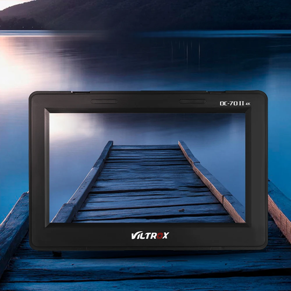 Viltrox DC-70 II DSLR Camera Field Monitor 4K AV Input IPS HD 1024x600 LCD Display Video Assist for Sony Nikon Canon