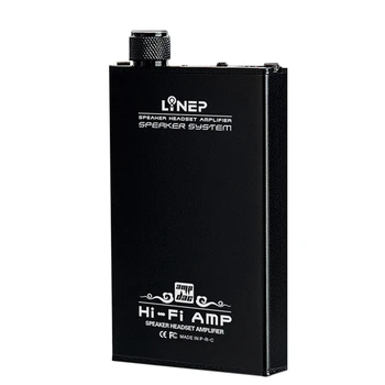 

FFYY-Lynepauaio Earphone Amplifier Portable Enthusiast Hi-Fi Earphone Amplifier Opa2604Ap+Opa2107Ap Chip Combination Built-In 12