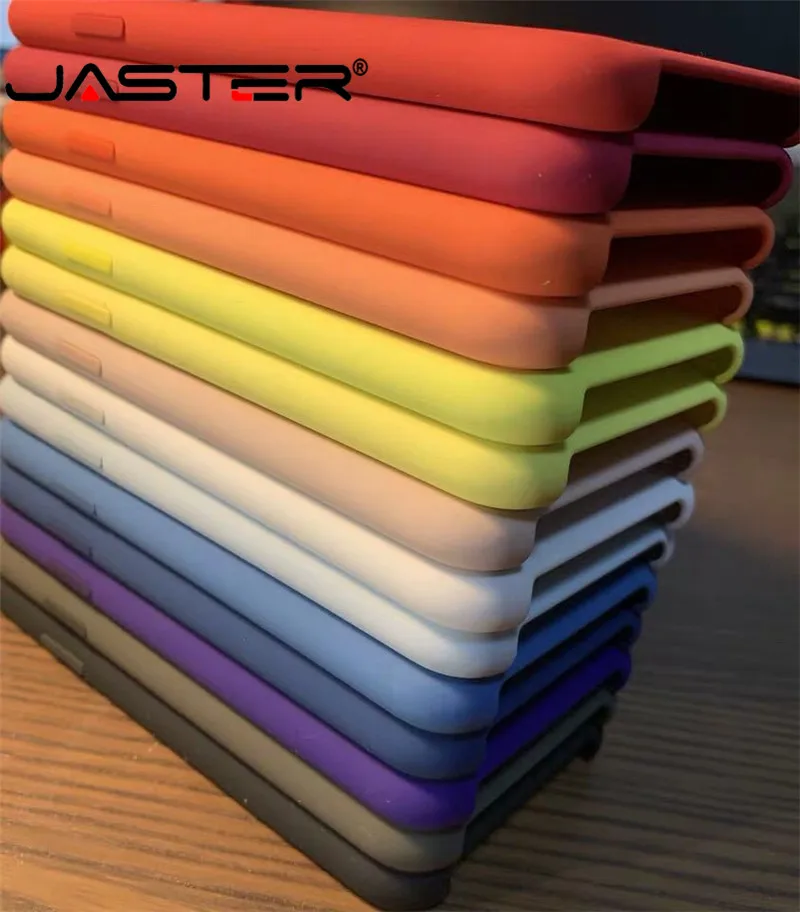 

JASTER Luxury Official LOGO Original Silicone Case For iphone 7 8 6S 6 Plus X XS MAX XR Case on Apple iphone 7 8 plus X 10 Cover