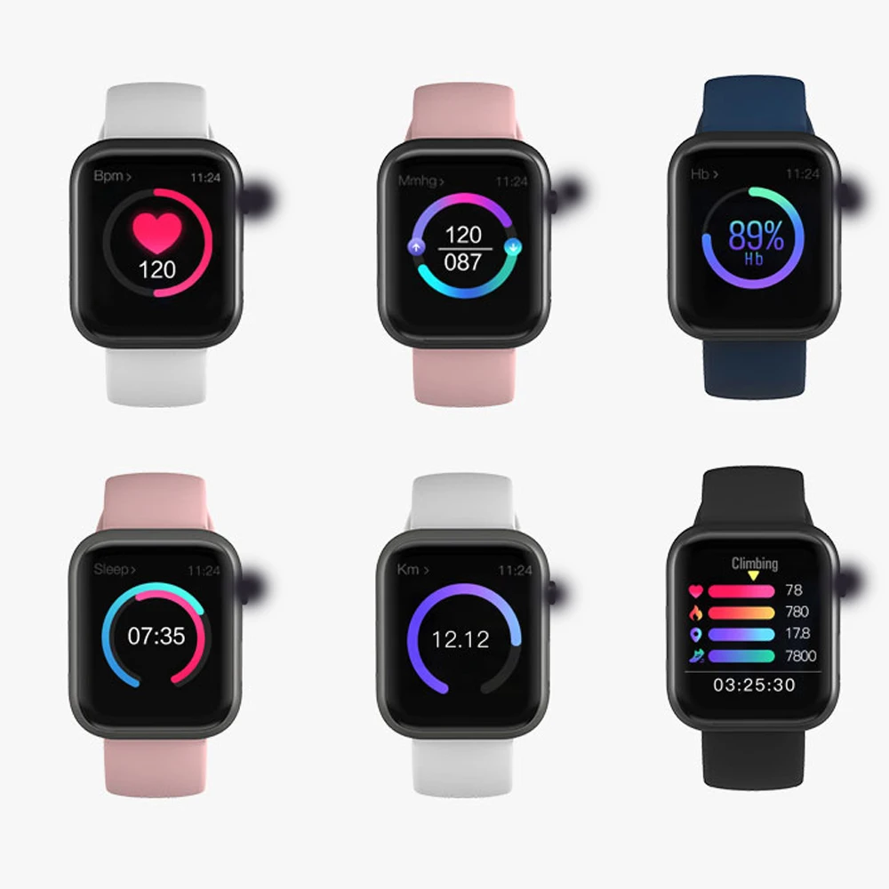 Смарт-часы серии 4 монитор сердечного ритма спортивные умные часы для мужчин и женщин фитнес-трекер Браслет 44 мм чехол для Apple iOS Android