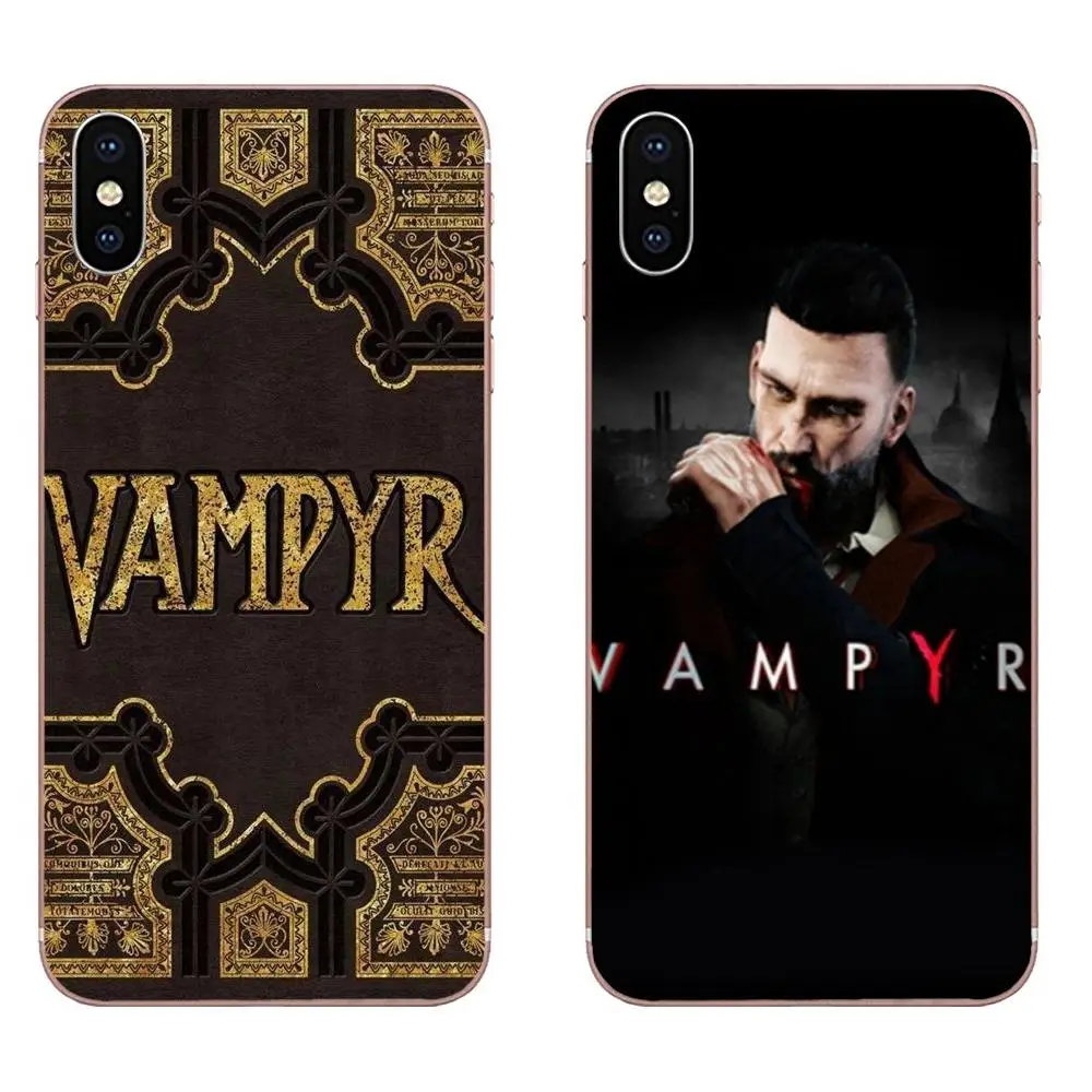 Дизайнерская игра Vampyr плакат для Xiao mi 3 4 4C 4i 5 5s 5X6 6X8 SE Pro Lite A1 Max x 2 Note мягкий TPU